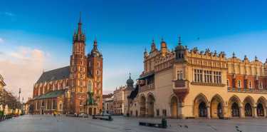 Trenes, autobuses, vuelos a Cracovia - Billetes baratos, precios y horarios